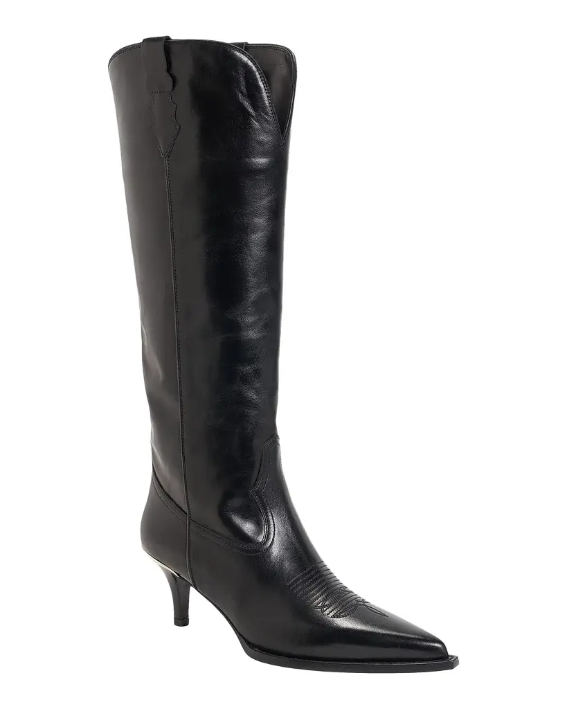 Partlow 60mm Tania Leather Knee-High Boots | Image 1 Partlow 60mm Tania Leather Knee-High Boots | Image 1