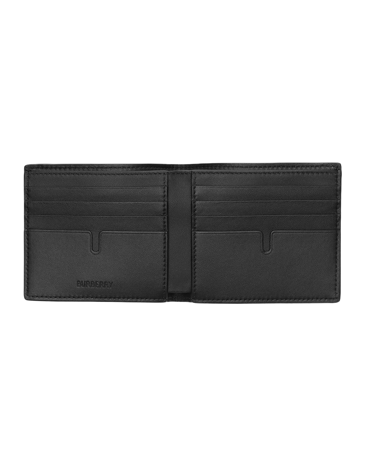 Men's City Check Coated Canvas Bifold Wallet