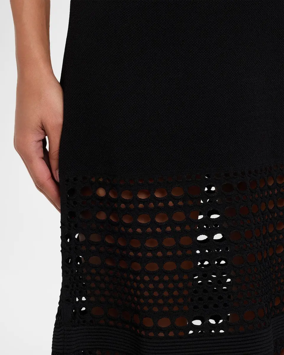 Simkhai Westly Open-Stitch Midi Skirt | Thumbnail 5 Simkhai Westly Open-Stitch Midi Skirt | Thumbnail 5