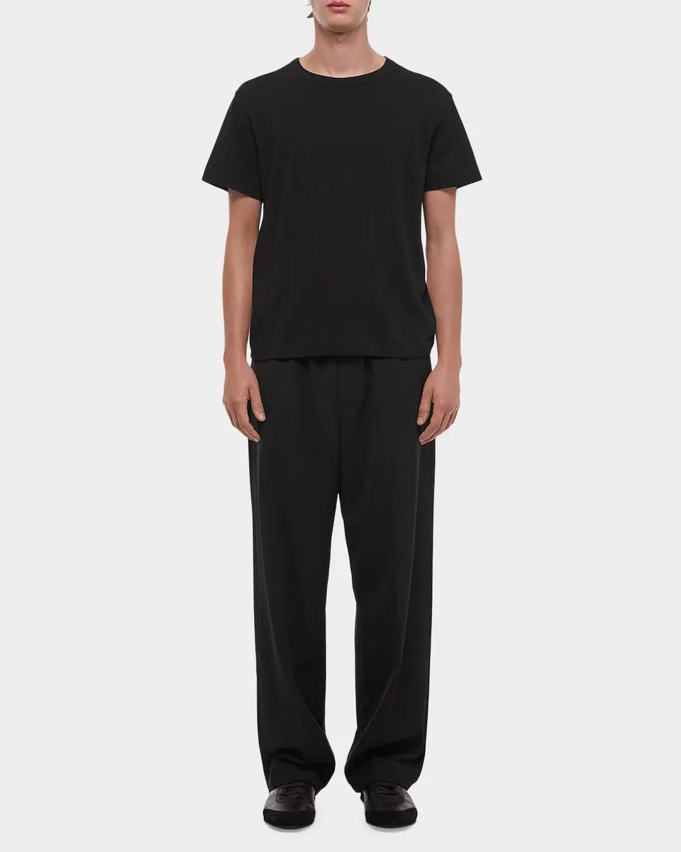 Helmut Lang Men's Wardrobe Solid Cotton Crewneck T-Shirt | Thumbnail 2 Helmut Lang Men's Wardrobe Solid Cotton Crewneck T-Shirt | Thumbnail 2