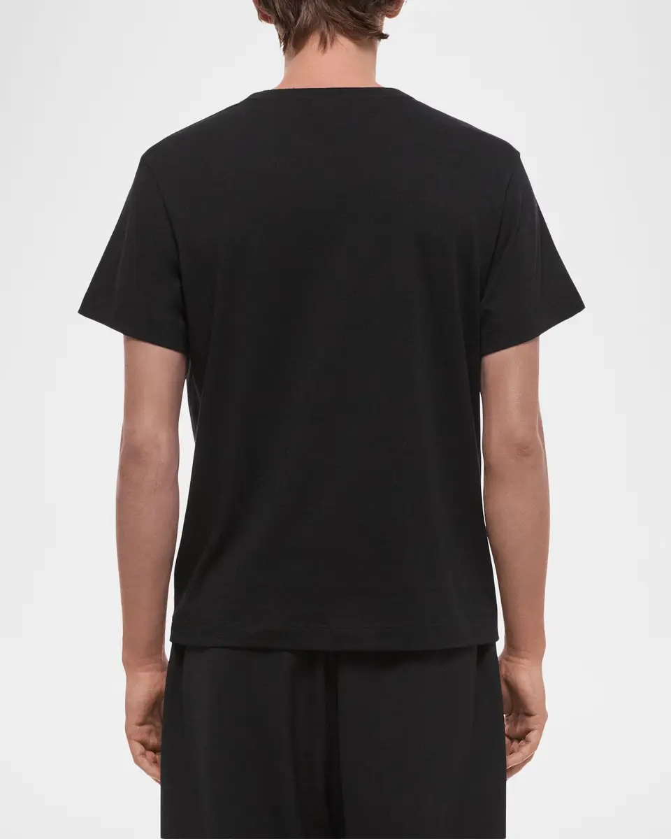 Helmut Lang Men's Wardrobe Solid Cotton Crewneck T-Shirt | Thumbnail 3 Helmut Lang Men's Wardrobe Solid Cotton Crewneck T-Shirt | Thumbnail 3