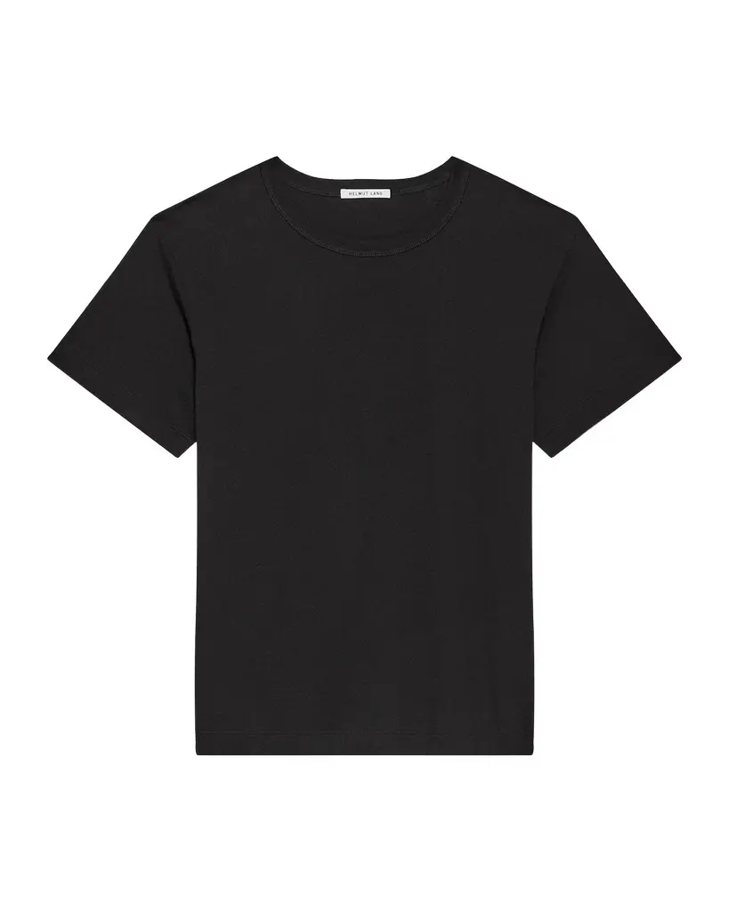 Helmut Lang Men's Wardrobe Solid Cotton Crewneck T-Shirt | Image 1 Helmut Lang Men's Wardrobe Solid Cotton Crewneck T-Shirt | Image 1