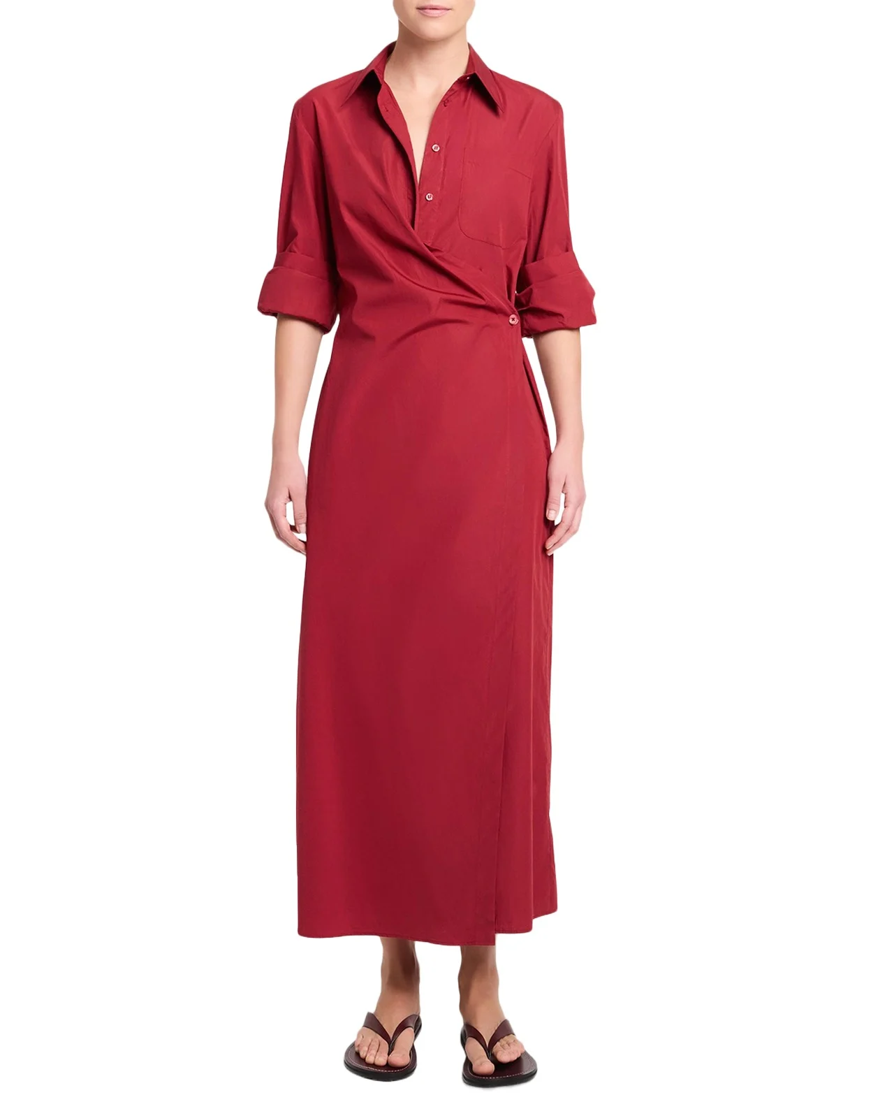 New Earl Maxi Shirtdress New Earl Maxi Shirtdress
