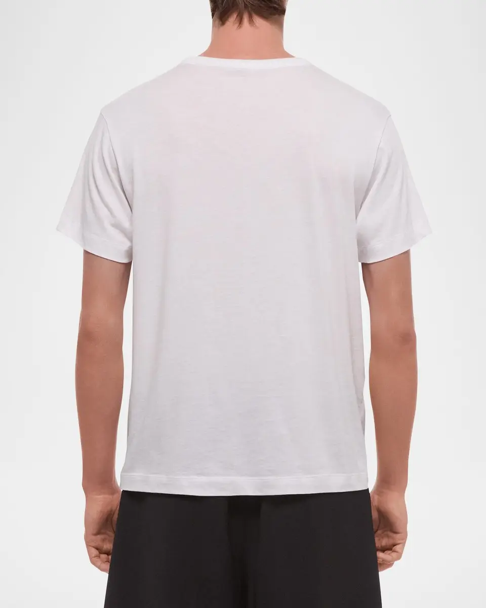 Helmut Lang Men's Wardrobe Solid Cotton Crewneck T-Shirt | Thumbnail 3 Helmut Lang Men's Wardrobe Solid Cotton Crewneck T-Shirt | Thumbnail 3