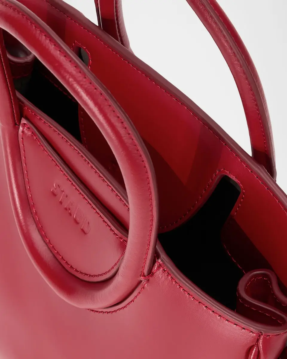Staud Maude Mini Leather Top Handle Bag | Thumbnail 3