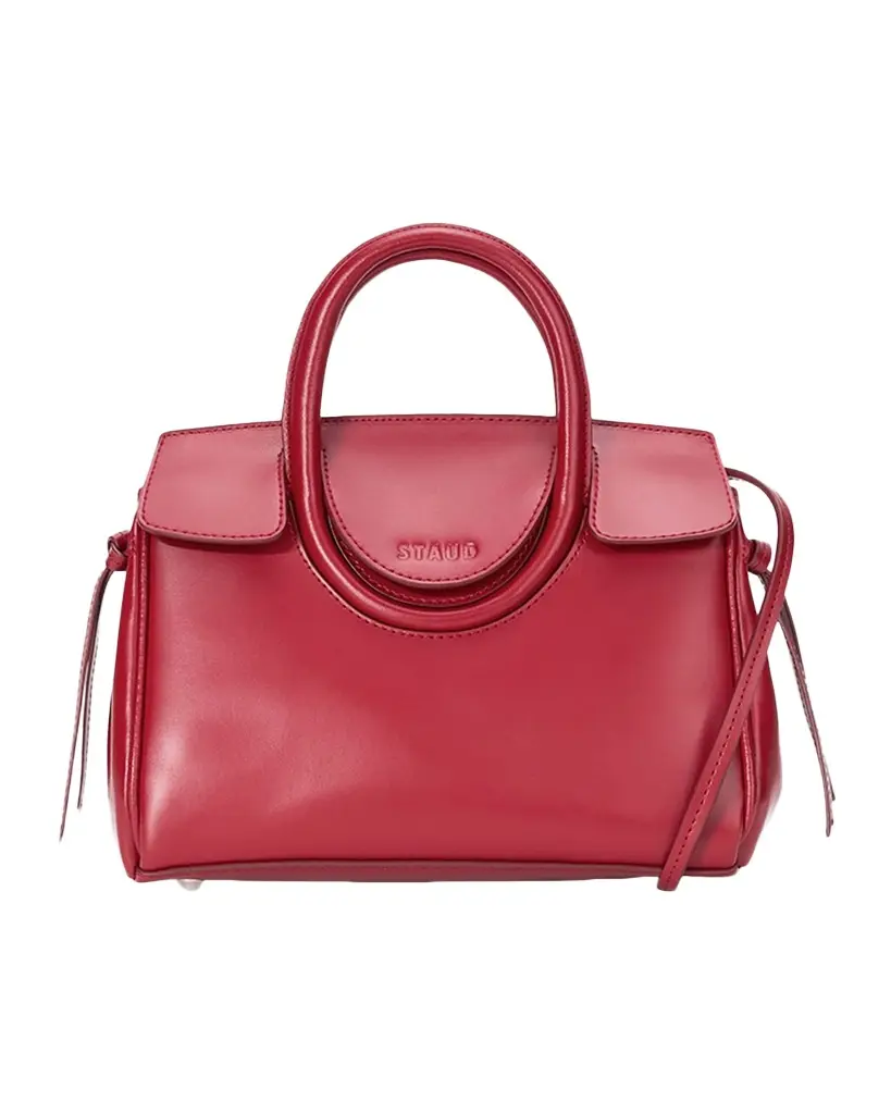 Staud Maude Mini Leather Top Handle Bag | Image 1 Staud Maude Mini Leather Top Handle Bag | Image 1
