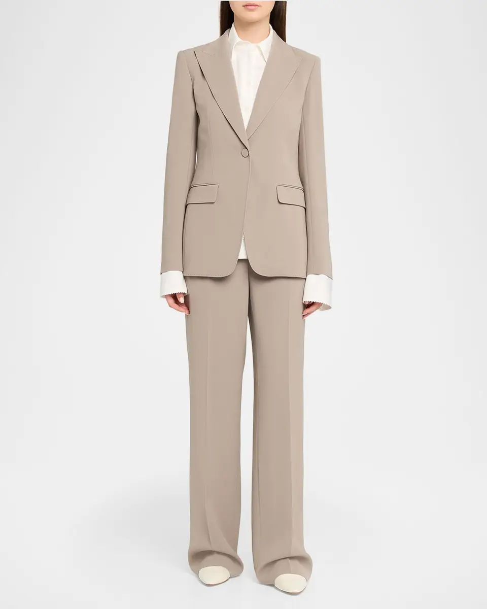 Lafayette 148 New York Gates Straight-Leg Crepe Pants | Thumbnail 2 Lafayette 148 New York Gates Straight-Leg Crepe Pants | Thumbnail 2