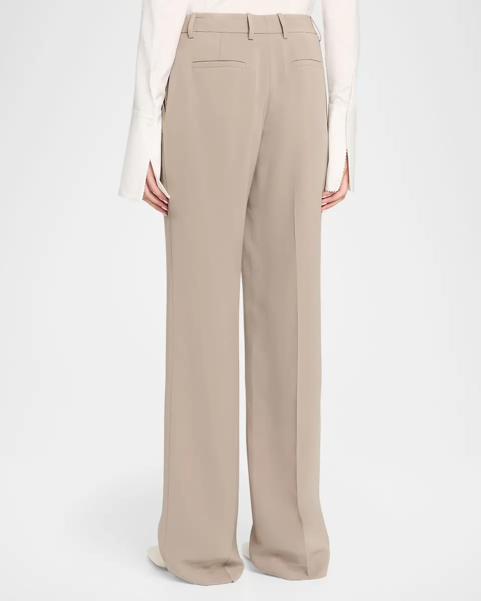 Lafayette 148 New York Gates Straight-Leg Crepe Pants | Thumbnail 3 Lafayette 148 New York Gates Straight-Leg Crepe Pants | Thumbnail 3