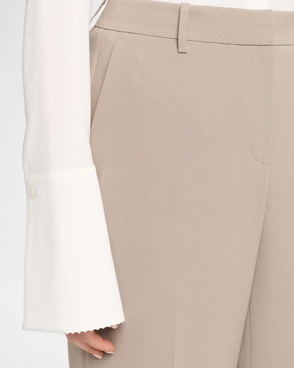 Lafayette 148 New York Gates Straight-Leg Crepe Pants | Thumbnail 6 Lafayette 148 New York Gates Straight-Leg Crepe Pants | Thumbnail 6