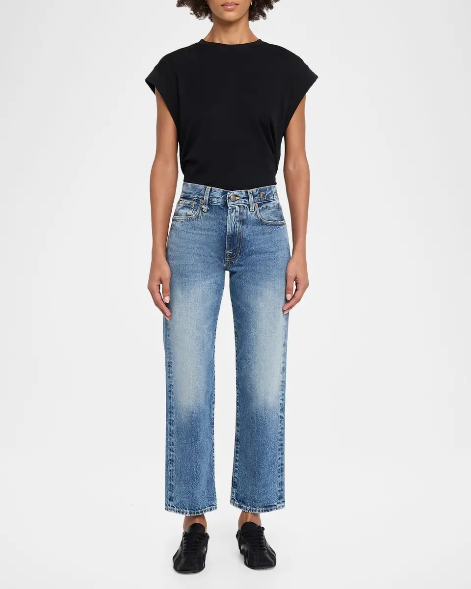 R13 Romeo Straight Cropped Jeans | Thumbnail 2 R13 Romeo Straight Cropped Jeans | Thumbnail 2