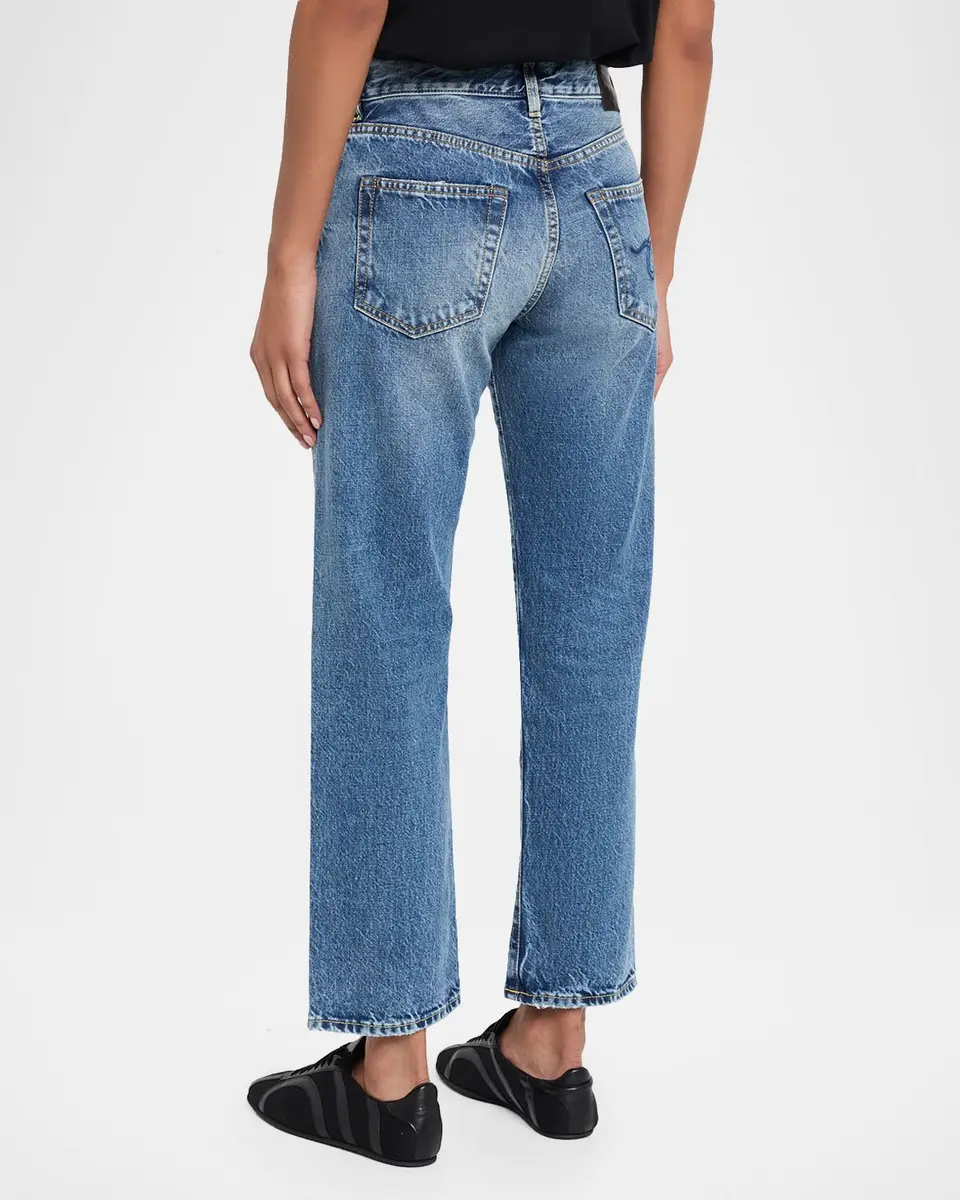 R13 Romeo Straight Cropped Jeans | Thumbnail 3 R13 Romeo Straight Cropped Jeans | Thumbnail 3