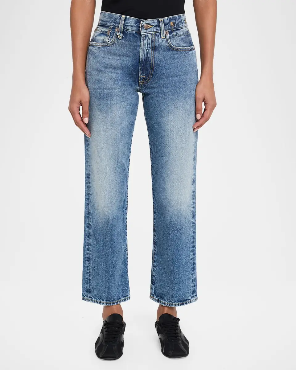 R13 Romeo Straight Cropped Jeans | Thumbnail 4 R13 Romeo Straight Cropped Jeans | Thumbnail 4