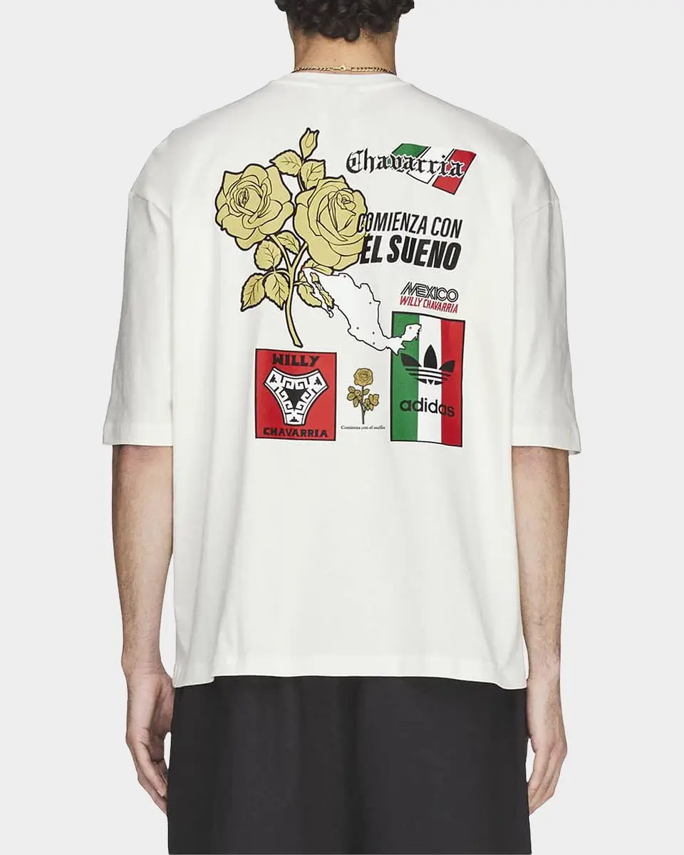 Adidas x Chavarria Men's Mexico Graphic Crewneck T-Shirt | Thumbnail 3 Adidas x Chavarria Men's Mexico Graphic Crewneck T-Shirt | Thumbnail 3