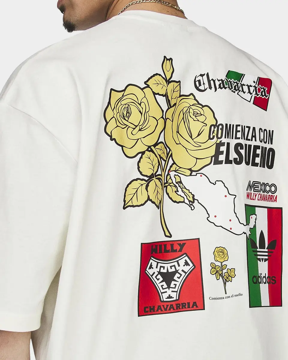 Adidas x Chavarria Men's Mexico Graphic Crewneck T-Shirt | Thumbnail 6 Adidas x Chavarria Men's Mexico Graphic Crewneck T-Shirt | Thumbnail 6