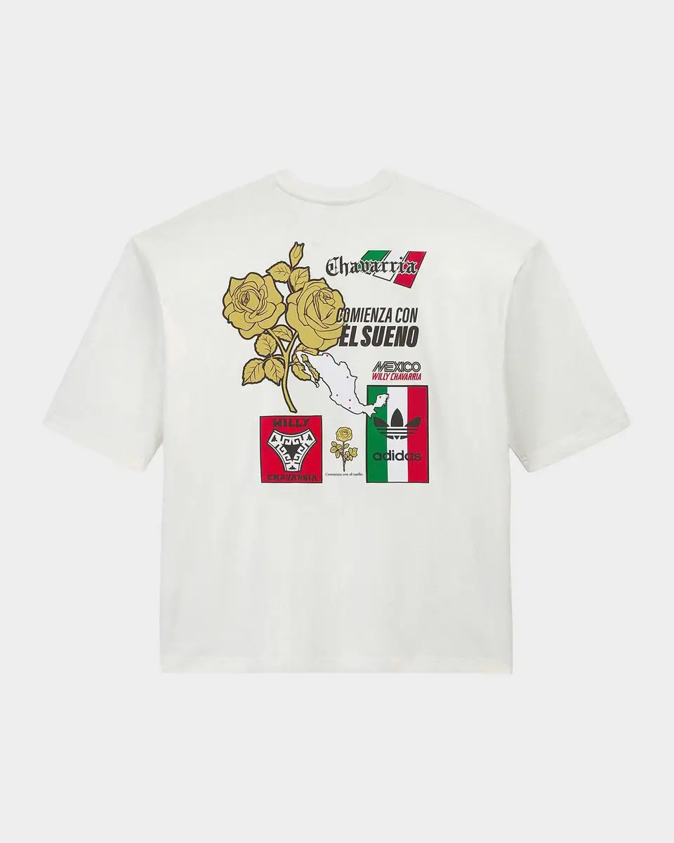 Adidas x Chavarria Men's Mexico Graphic Crewneck T-Shirt | Thumbnail 8 Adidas x Chavarria Men's Mexico Graphic Crewneck T-Shirt | Thumbnail 8