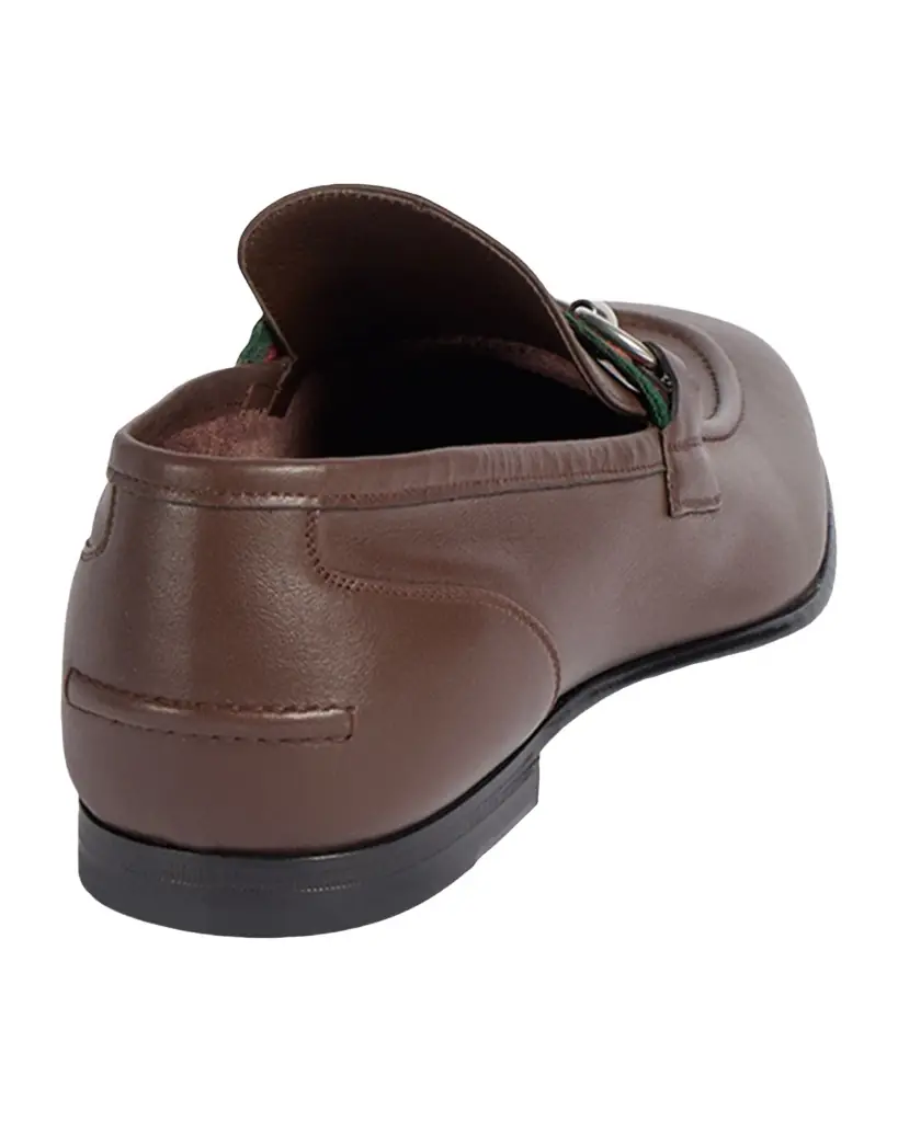 Gucci Men's New Power 2.0 Leather Web-Stripe Bit Loafers | Image 1 Gucci Men's New Power 2.0 Leather Web-Stripe Bit Loafers | Image 1