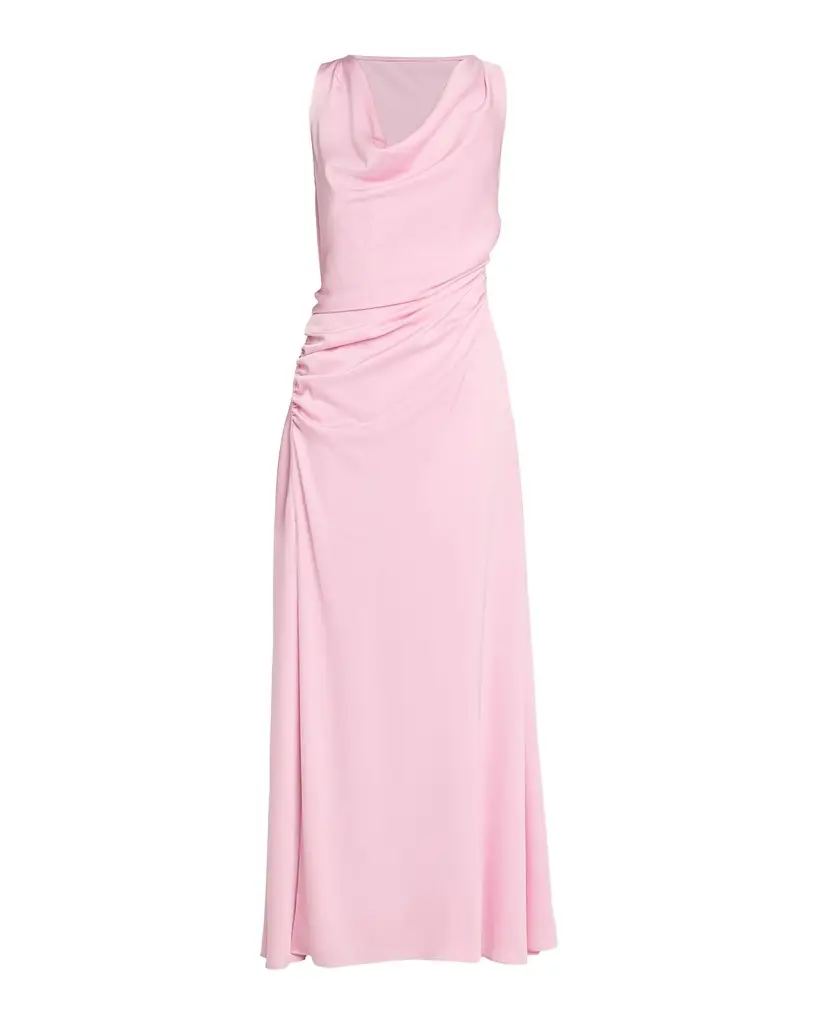 Simkhai Elinne Draped Off-Shoulder Column Gown | Image 1 Simkhai Elinne Draped Off-Shoulder Column Gown | Image 1