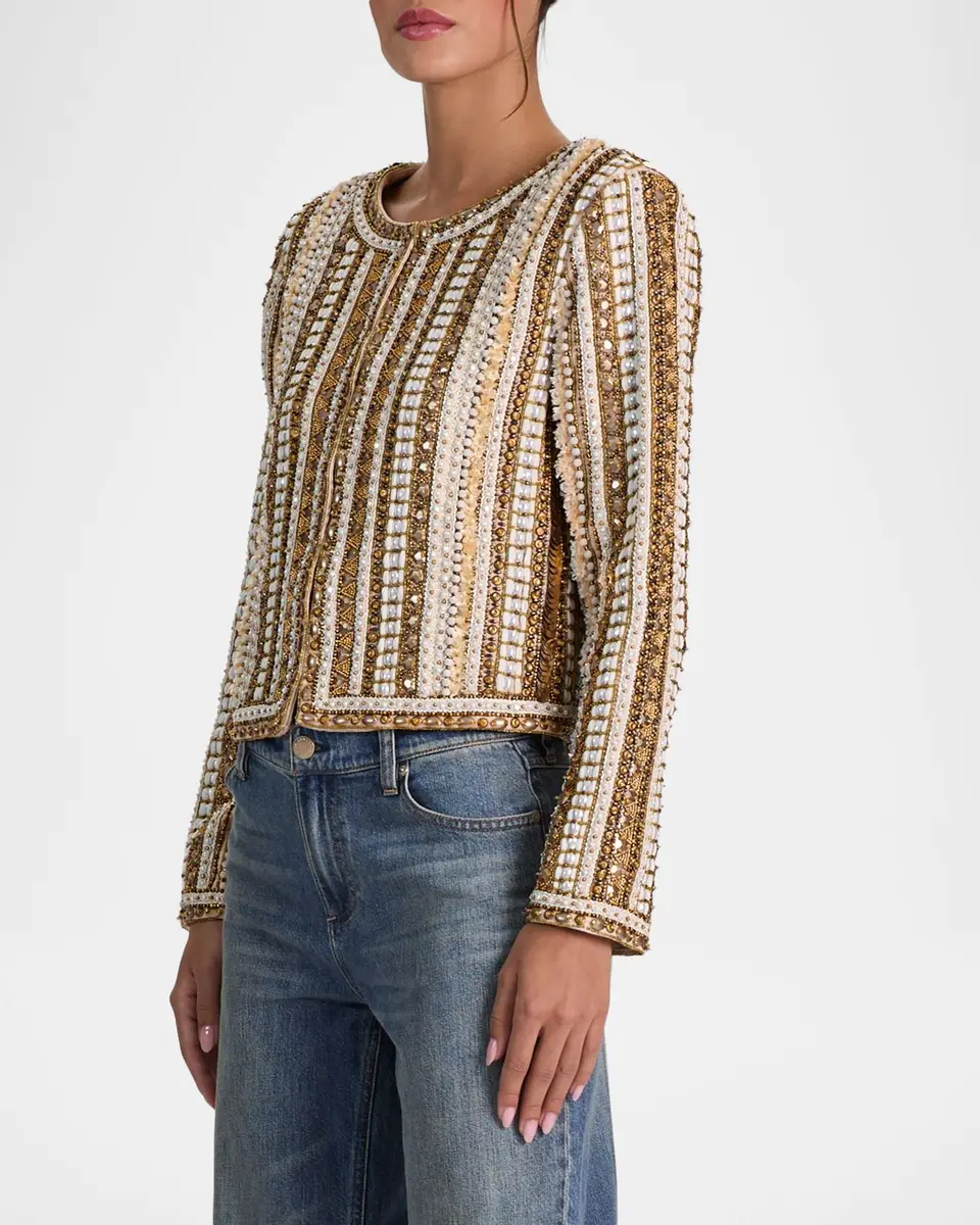 Alice + Olivia Kidman Embellished Jacket | Thumbnail 6 Alice + Olivia Kidman Embellished Jacket | Thumbnail 6
