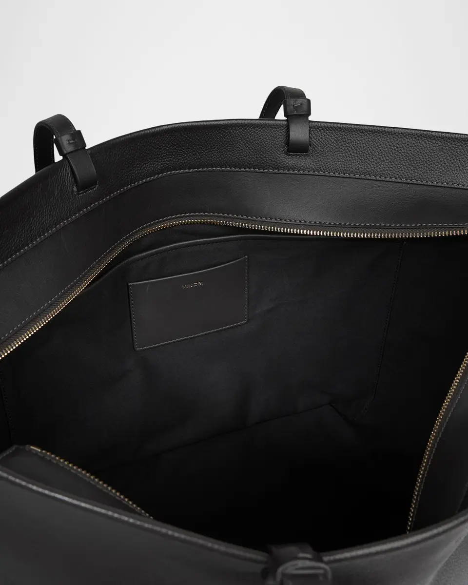 Vince Large Marin Tote Bag in Leather | Thumbnail 3 Vince Large Marin Tote Bag in Leather | Thumbnail 3