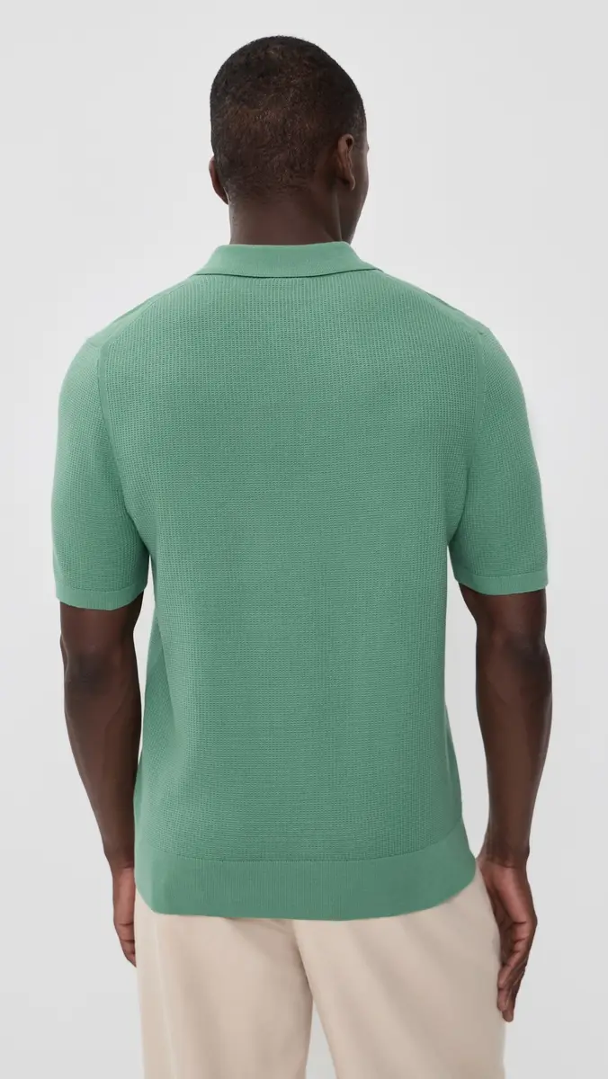 PS Paul Smith Short Sleeve Sweater Polo | Thumbnail 3 PS Paul Smith Short Sleeve Sweater Polo | Thumbnail 3