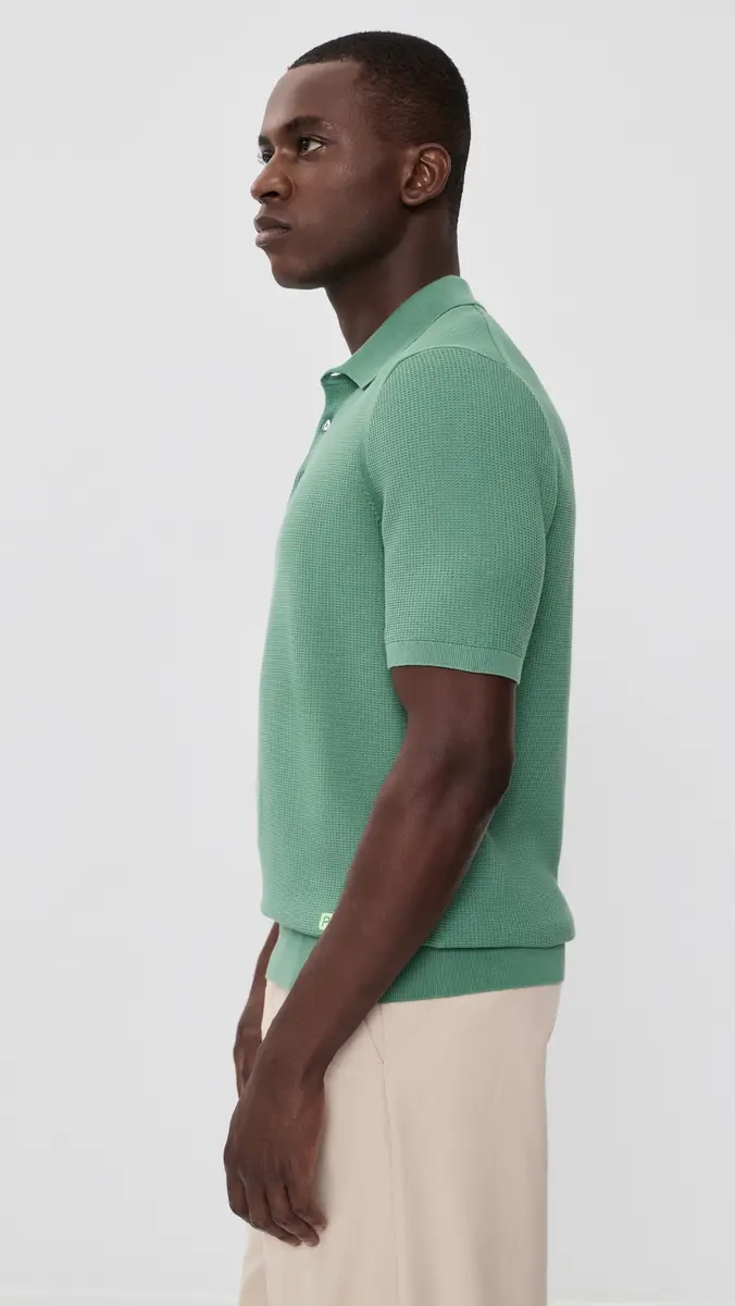 PS Paul Smith Short Sleeve Sweater Polo | Thumbnail 4 PS Paul Smith Short Sleeve Sweater Polo | Thumbnail 4