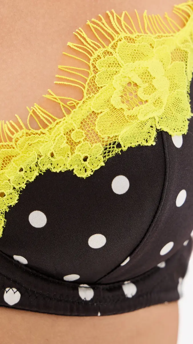 Fleur du Mal Juliet Lace Demi Bra | Thumbnail 6 Fleur du Mal Juliet Lace Demi Bra | Thumbnail 6