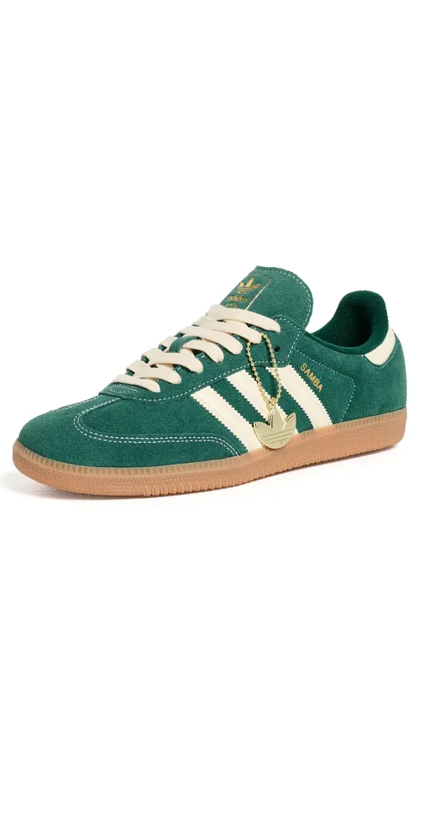 Adidas OG Sambas Collegiate Green/Vanilla/Gum 2 7 | Image 1 Adidas OG Sambas Collegiate Green/Vanilla/Gum 2 7 | Image 1