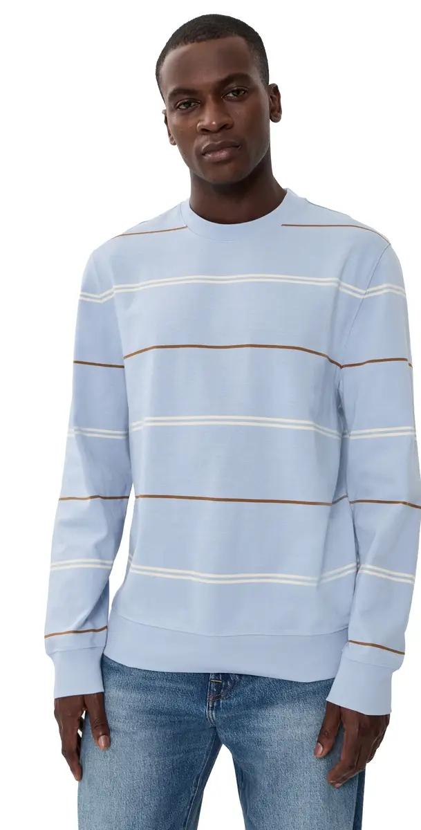 PS Paul Smith Casual Fit Sweatshirt Light/Pastel Blue | Image 1 PS Paul Smith Casual Fit Sweatshirt Light/Pastel Blue | Image 1
