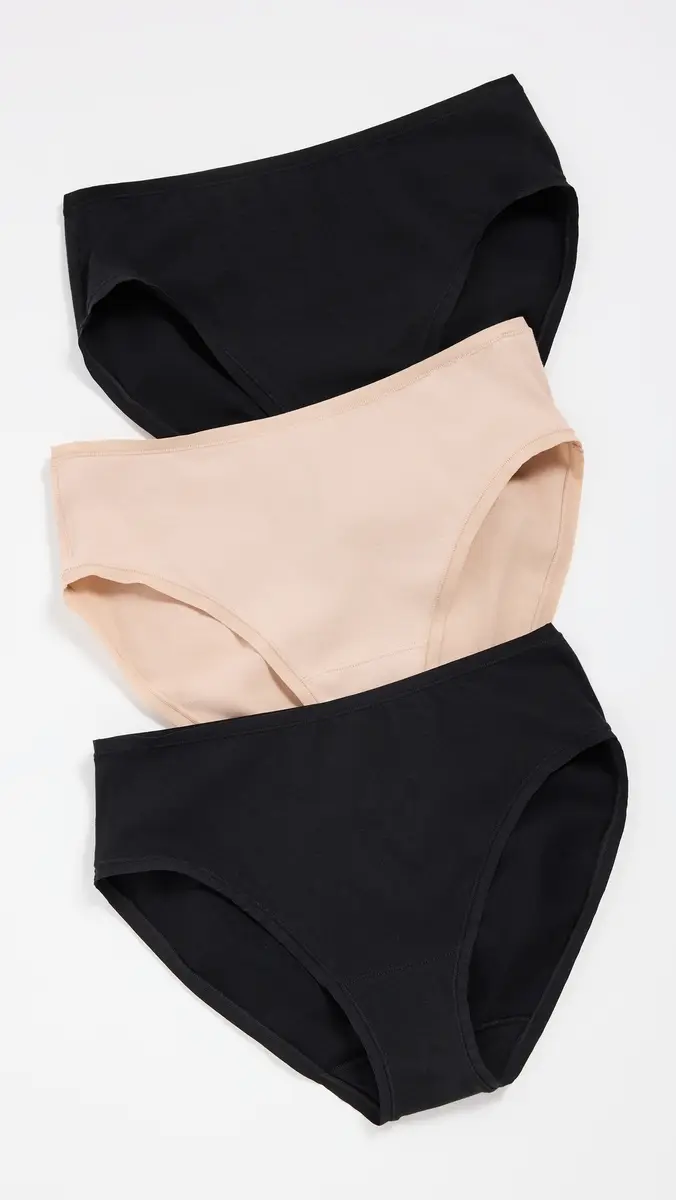 Natori Bliss Bare Cotton Hipster Briefs 3 Pack | Thumbnail 2