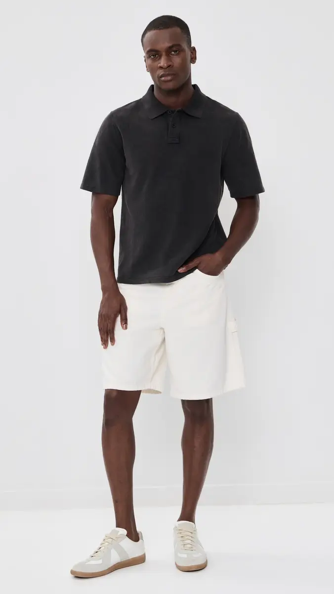 Corridor Washed Pique Polo Top | Thumbnail 5 Corridor Washed Pique Polo Top | Thumbnail 5