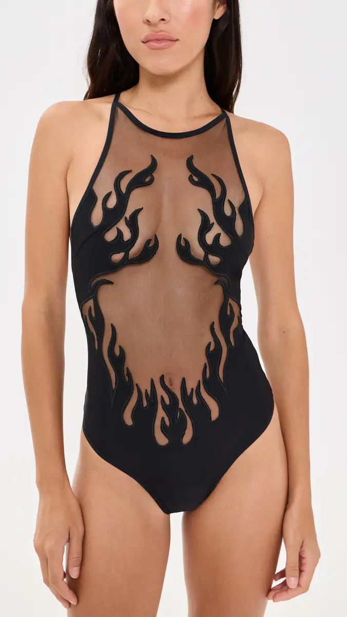 Thistle and Spire Smokin Mirrors Thong Bodysuit | Thumbnail 2 Thistle and Spire Smokin Mirrors Thong Bodysuit | Thumbnail 2