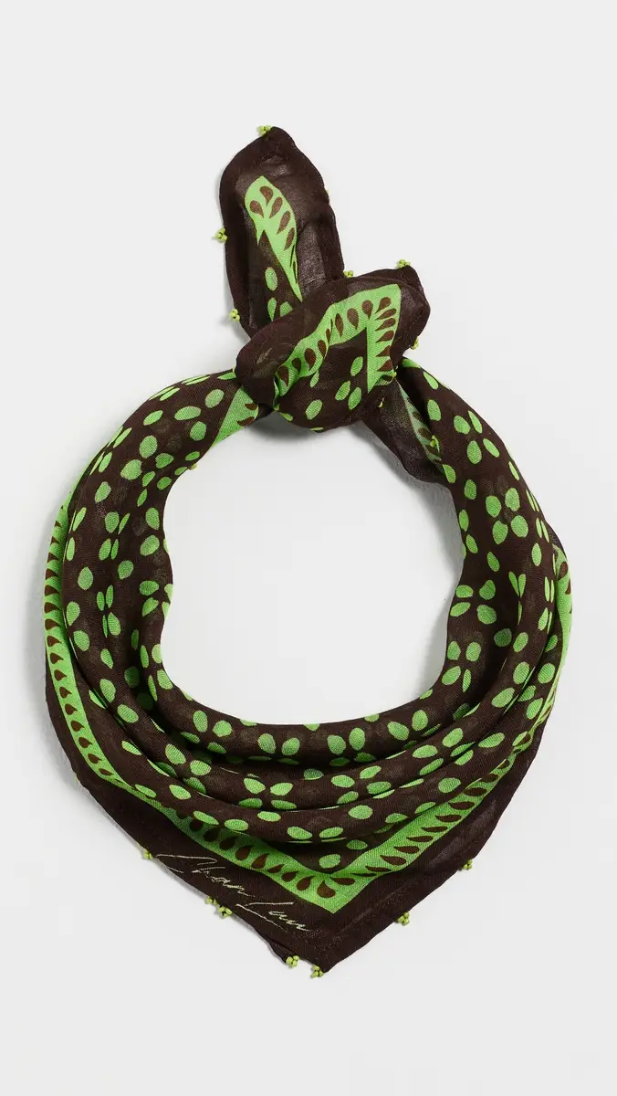 CHAN LUU Beaded Floral Bandana | Thumbnail 2