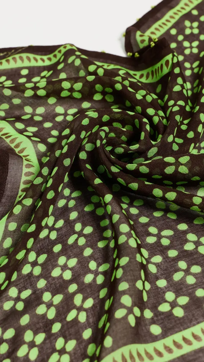 CHAN LUU Beaded Floral Bandana | Thumbnail 5