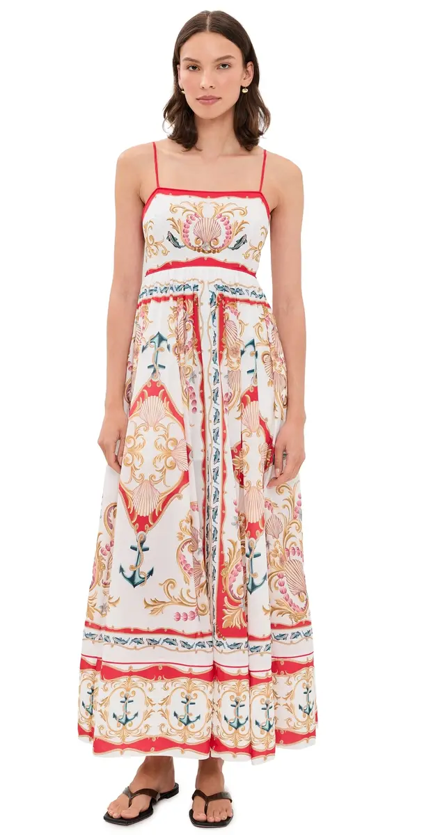 FARM Rio Nautical Printed Maxi Dress ulti | Image 1 FARM Rio Nautical Printed Maxi Dress ulti | Image 1
