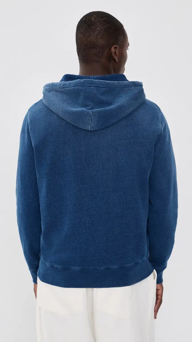 Polo Ralph Lauren Original Label Indigo Terry Newport Bear Hoodie | Thumbnail 3 Polo Ralph Lauren Original Label Indigo Terry Newport Bear Hoodie | Thumbnail 3