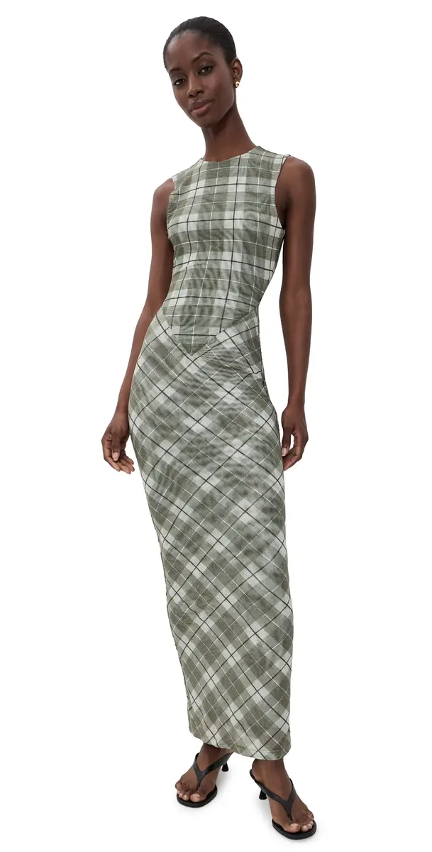 Ronny Kobo Krisa Maxi Dress tevie Plaid | Image 1 Ronny Kobo Krisa Maxi Dress tevie Plaid | Image 1