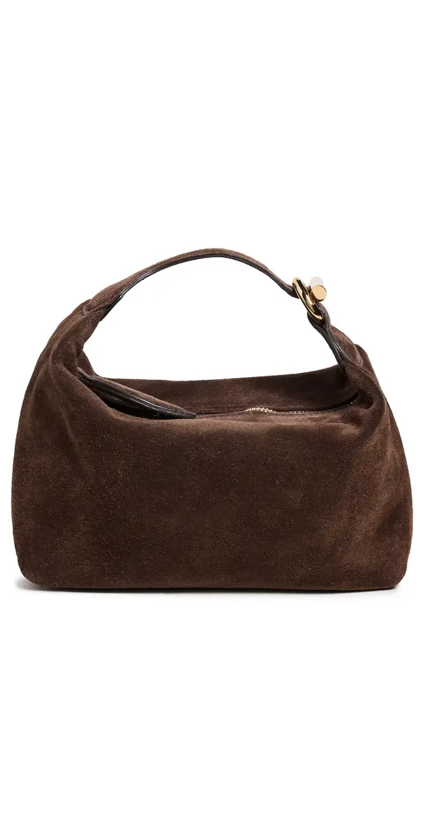 Liffner Pillow Pouch Micro Bag Dark Brown One Size | Image 1 Liffner Pillow Pouch Micro Bag Dark Brown One Size | Image 1