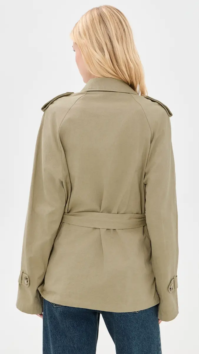 LIONESS Cropped Trencherous Coat | Thumbnail 3 LIONESS Cropped Trencherous Coat | Thumbnail 3