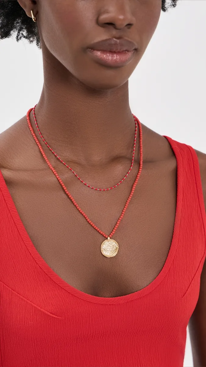 Maison Irem Beat It Necklace | Thumbnail 3