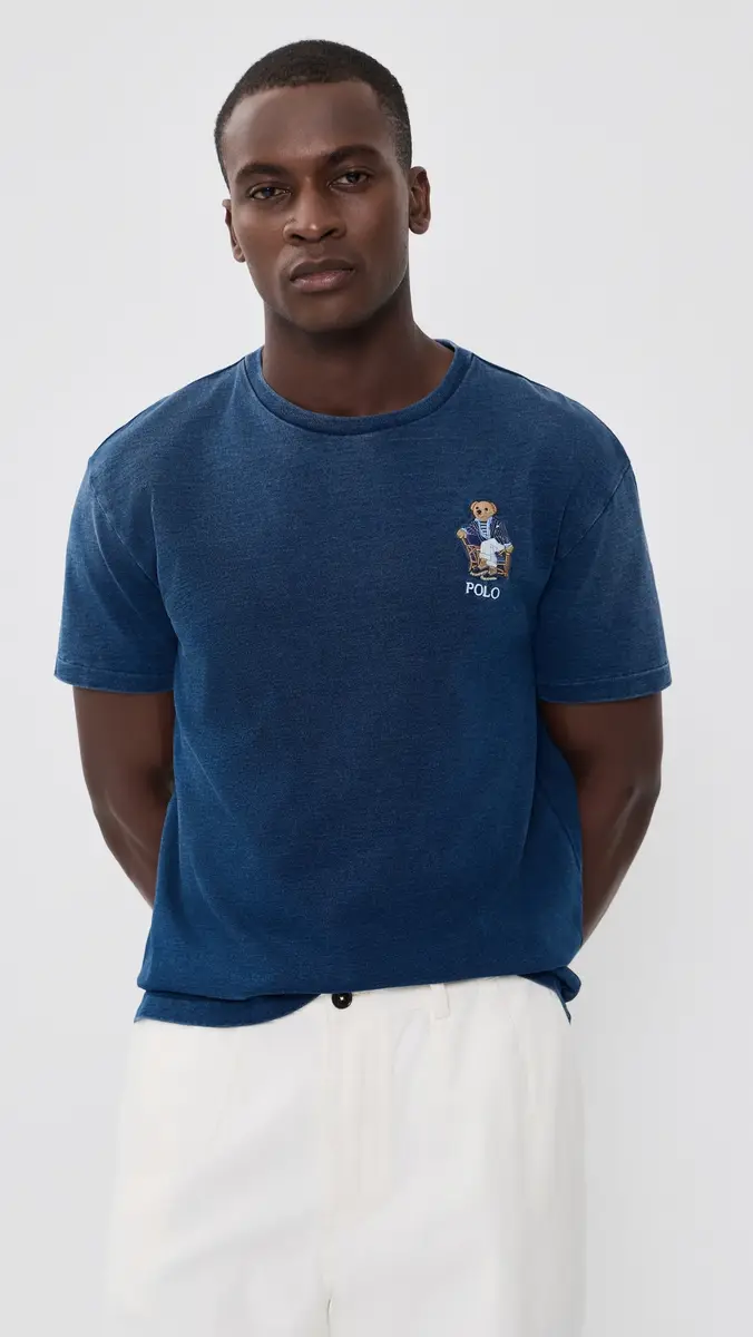 Polo Ralph Lauren Original Label Jersey Newport Bear Tee | Thumbnail 2