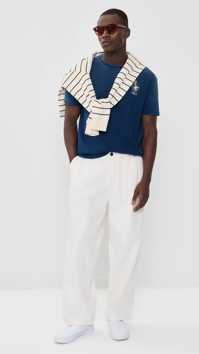 Polo Ralph Lauren Original Label Jersey Newport Bear Tee | Thumbnail 5