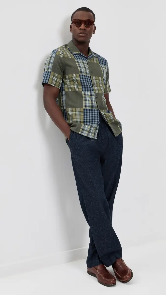 PS Paul Smith Short Sleeve Patchwork Shirt | Thumbnail 5