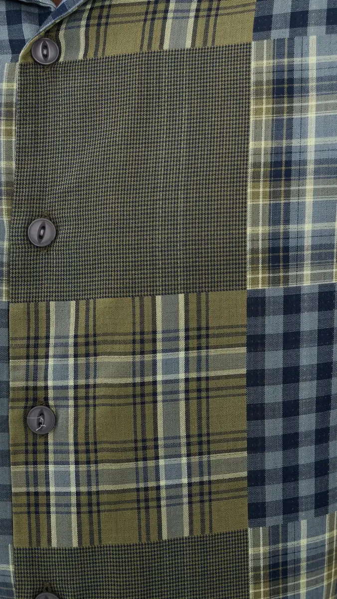PS Paul Smith Short Sleeve Patchwork Shirt | Thumbnail 6