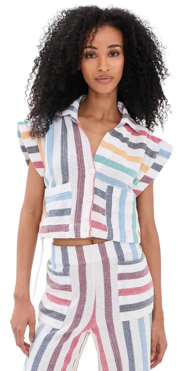 JBQ Preen Top Candy tripe | Image 1 JBQ Preen Top Candy tripe | Image 1