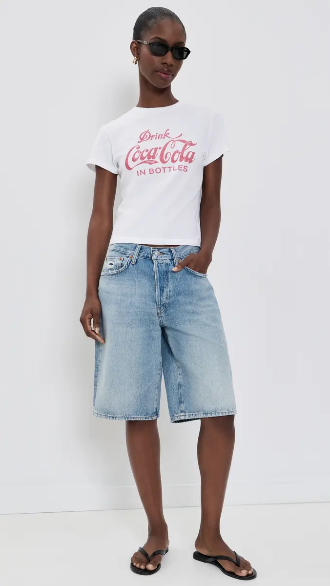 RE/DONE Coke In Bottles Classic Tee Optic White | Thumbnail 5 RE/DONE Coke In Bottles Classic Tee Optic White | Thumbnail 5
