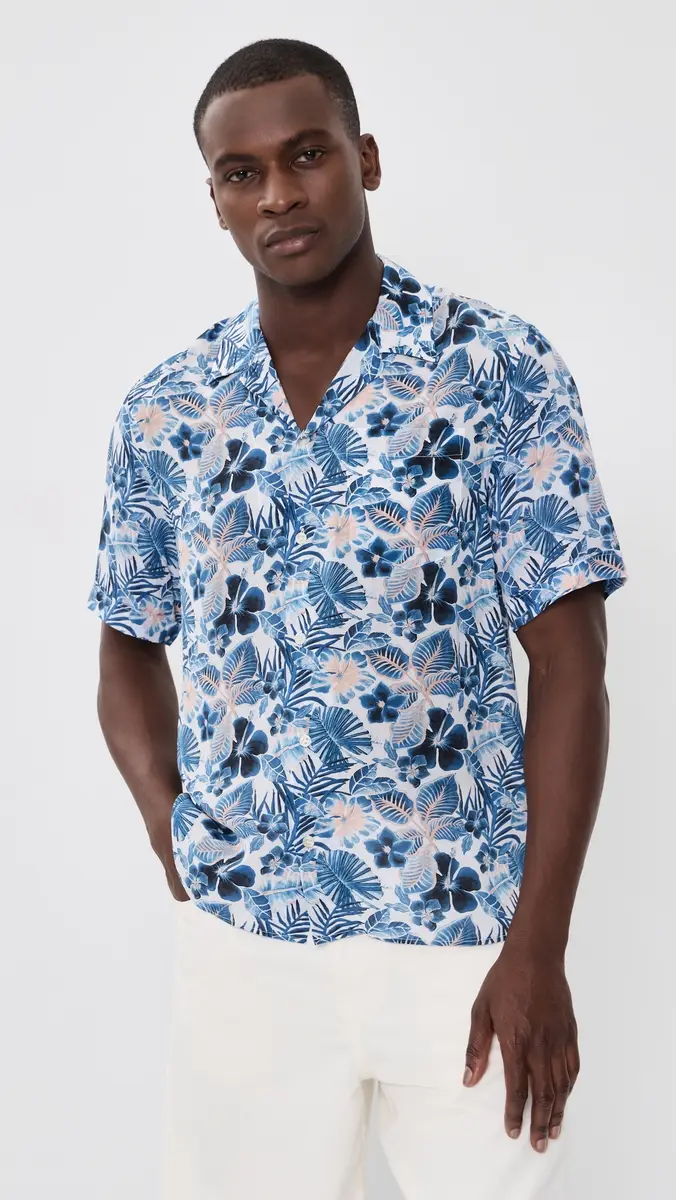 Vilebrequin Charli Camp Shirt | Thumbnail 2 Vilebrequin Charli Camp Shirt | Thumbnail 2