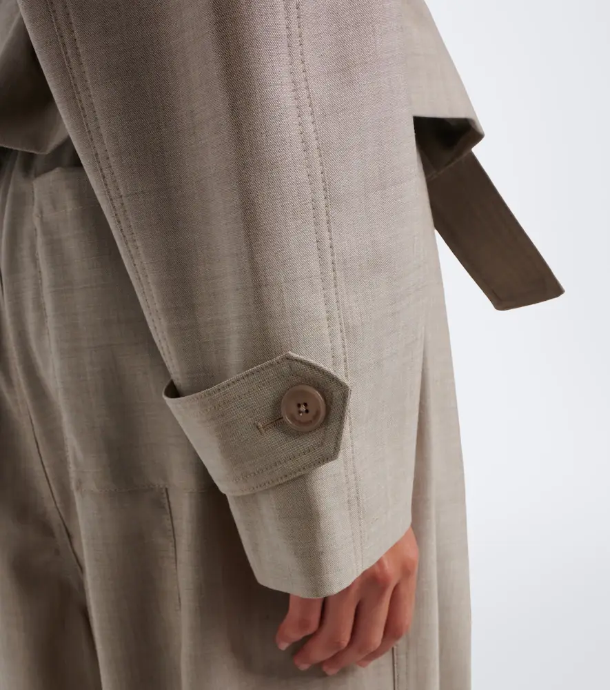 The Frankie Shop Stan belted wool jacket | Thumbnail 2 The Frankie Shop Stan belted wool jacket | Thumbnail 2