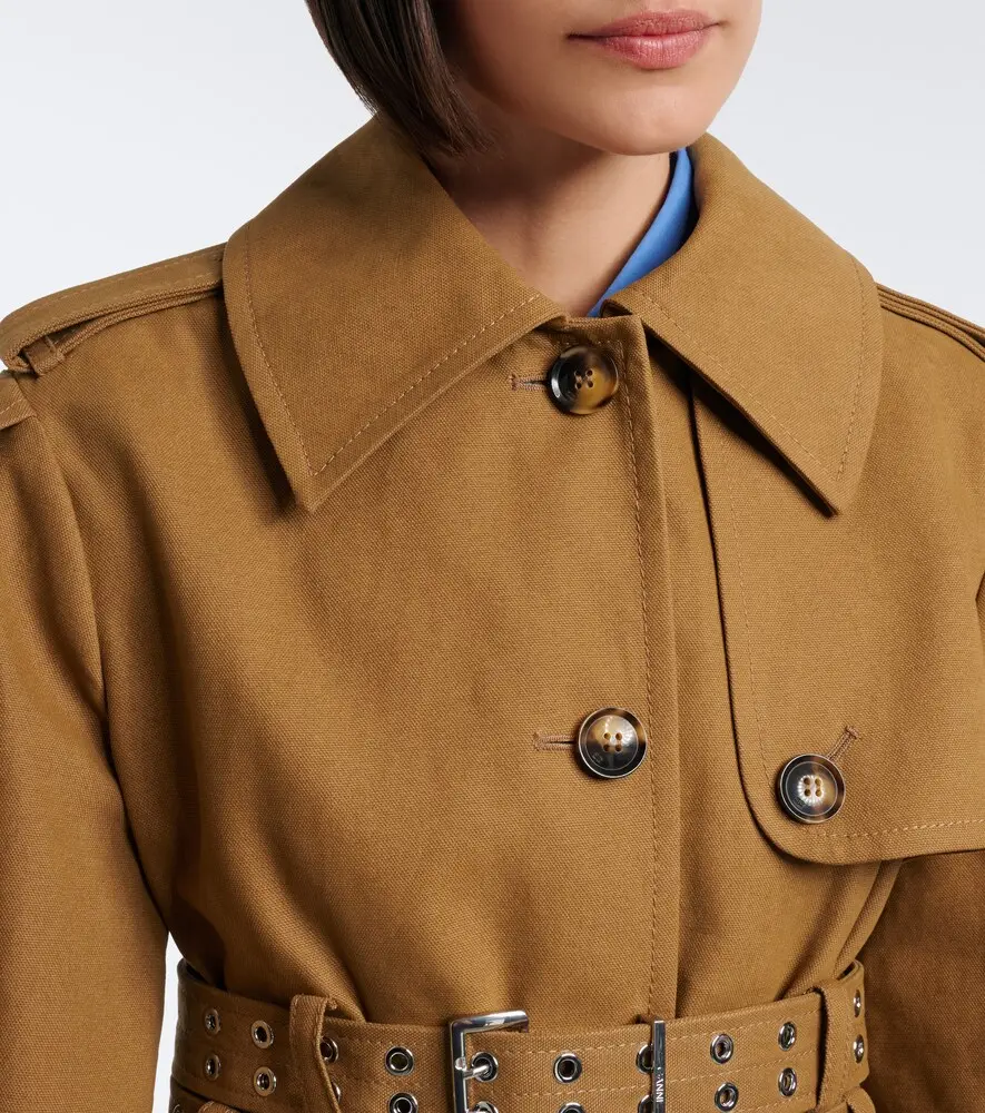 Ganni Cotton jacket | Thumbnail 4 Ganni Cotton jacket | Thumbnail 4