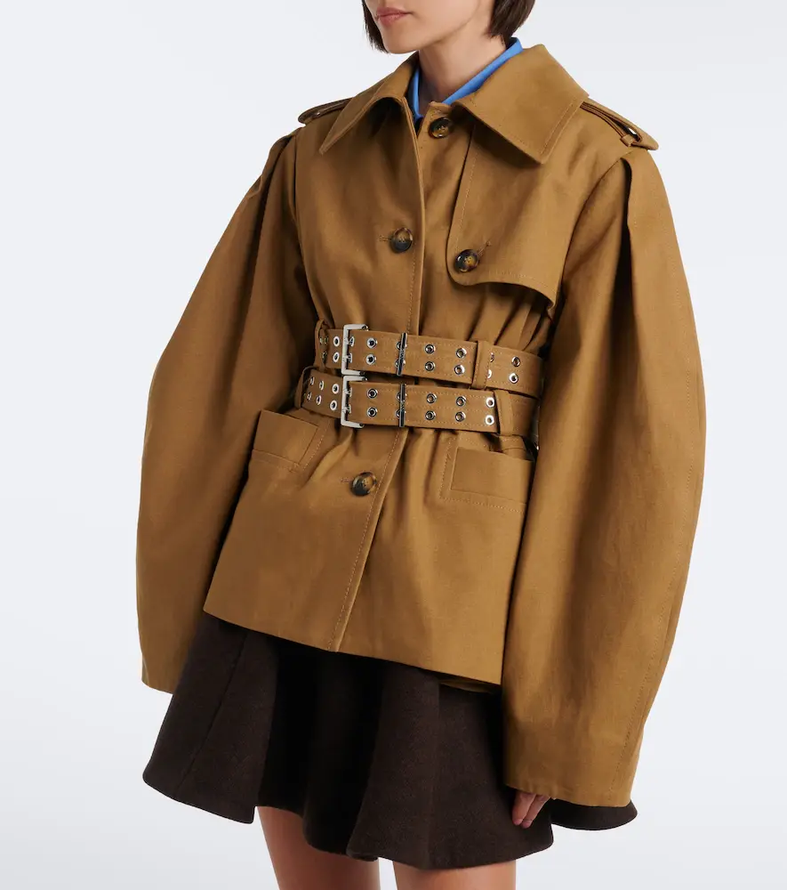 Ganni Cotton jacket | Thumbnail 6 Ganni Cotton jacket | Thumbnail 6