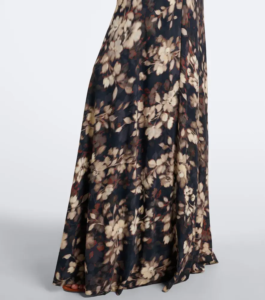 Simkhai Cerin gathered floral halterneck maxi dress | Thumbnail 5 Simkhai Cerin gathered floral halterneck maxi dress | Thumbnail 5